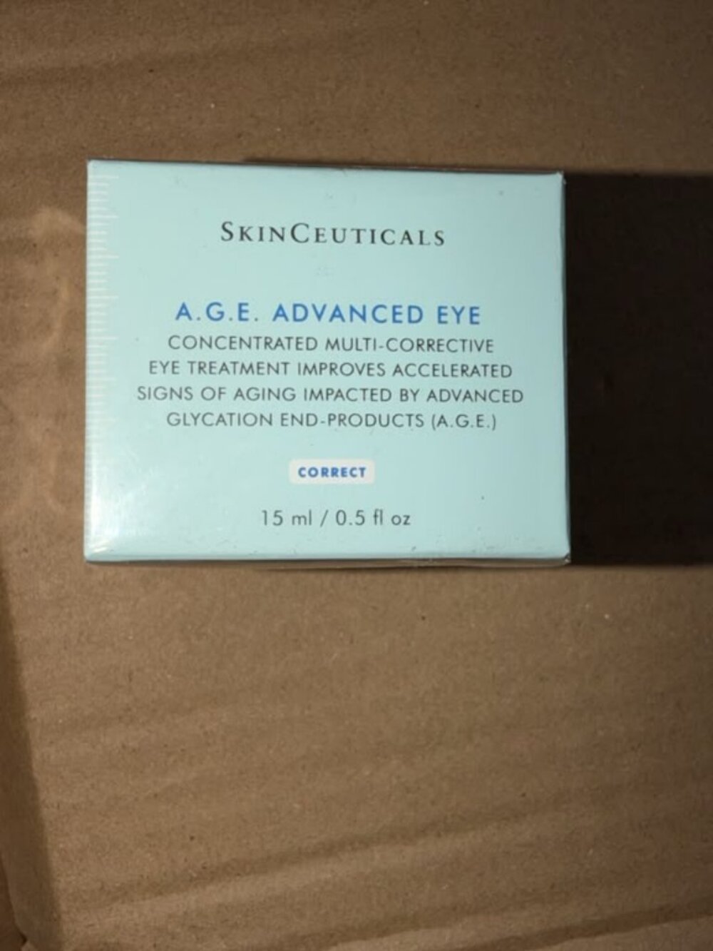 SkinCeuticals AGE A.G.E. Eye Complex 0.5oz / 15ml New In Sealed Box